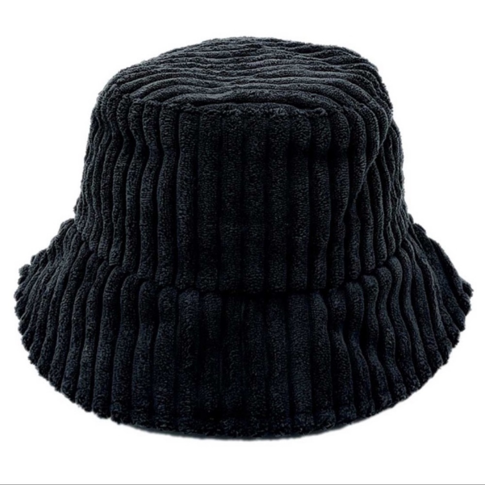❗️NEW❗️Corduroy Soft Lined Bucket Hat - Picture 2 of 2
